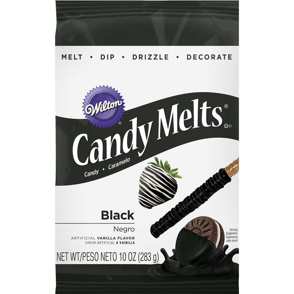 Wilton Black Candy Melts Candy, 10 Oz.