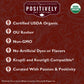 Organic Positively Tea Company Blood Orange Vanilla Rooibos Tea K-Cup Compatible 96 Pods