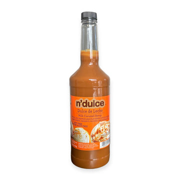 NDULCE Dulce De Leche Syrup, Caramel Syrup for Coffee, Caramel sauce, Light Texture and Rich Flavor, Gluten-free, Nut-free, Pour