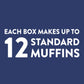 Krusteaz Wild Blueberry Muffin Mix, Blueberry Muffins Made With Real Blueberries, 17.1 oz Box