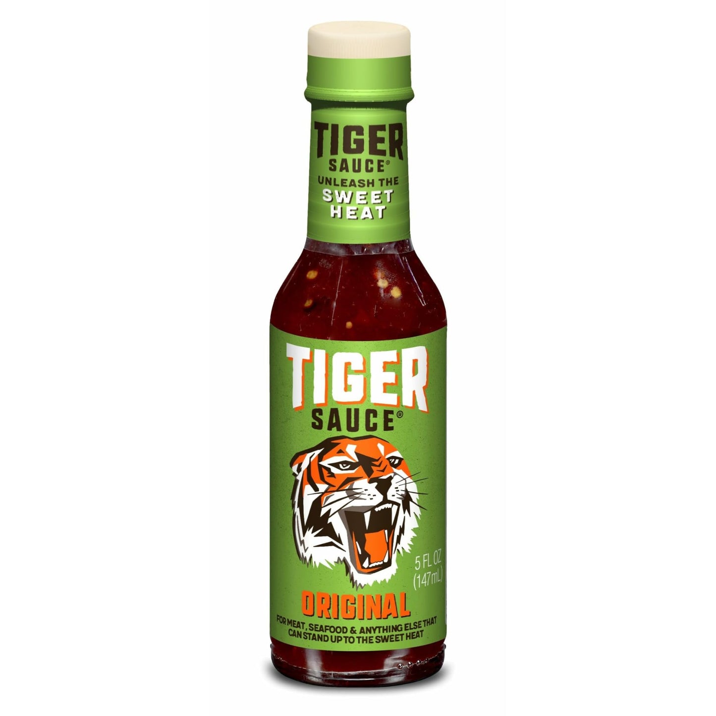 Tiger Sauce Original Hot Sauce, 5Oz Bottle (Pack Of 1)