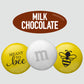 M&Ms World Meant To Bee Milk Chocolate Candy - 2Lbs Of Bulk Candy For Engagement Party, Wedding Favors, A Chocolate Gift Box And