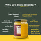 Two Brothers Organic Farms - A2 Ghee (1L X 2) | Cultured Cow Desi Ghee | Curd-Churned Bilona Ghee | Pure, Natural, And Healthy |