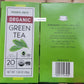 Trader Joes Organic Green Tea 1.28oz 36g (Two Boxes)