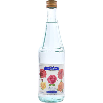 Rabee Rose Water - Food Grade for Baking & Flavoring - 15 oz - Ideal for Persian Dishes & Desserts