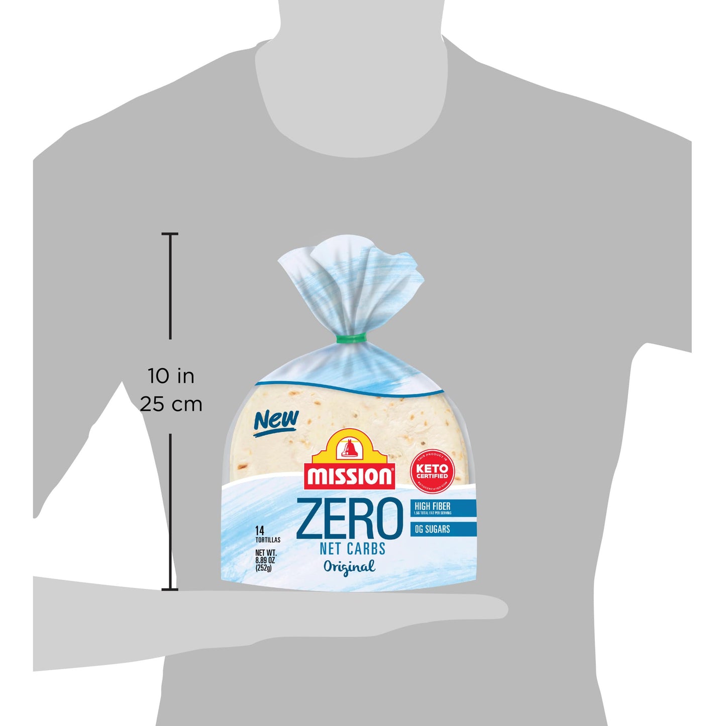 Mission Foods Zero Net Carb Flour Tortilla