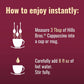 Sugar-Free Double Mocha Cappuccino Mix Instant Coffee Bundle To Enjoy Coffeehouse Flavor From Home, 12 Oz (Pack Of 3)