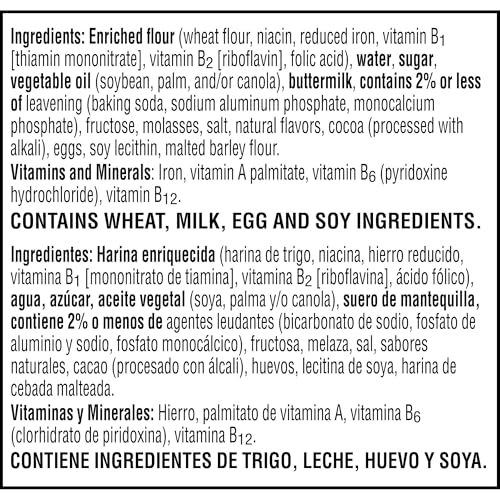Eggo Minis Frozen Pancake Bites, Frozen Breakfast, Breakfast Food, Chocolatey Chip, 8.4oz Box (5 Pouches)