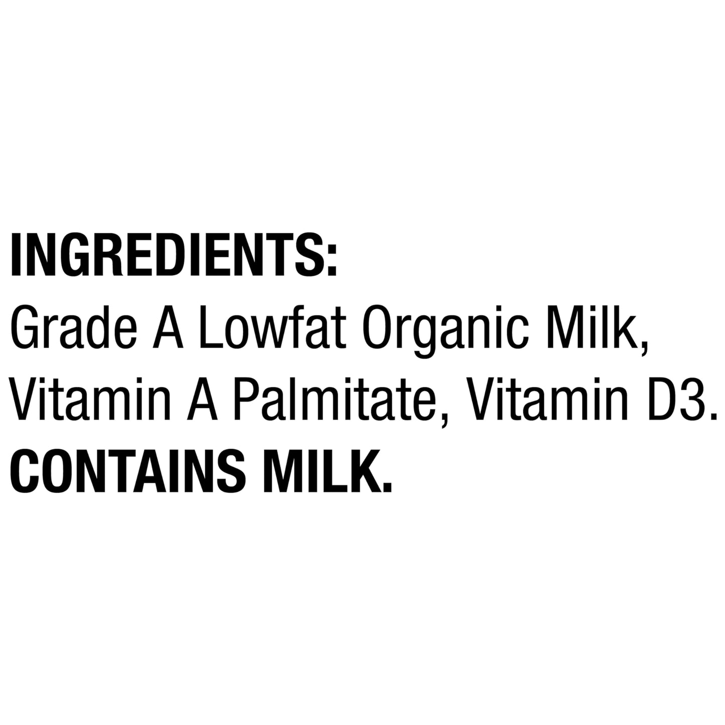 Horizon Organic Dairy Organic Low Fat 1 % Milk - Aseptic - 12/8 Fl Oz (1X12/8 Fz)