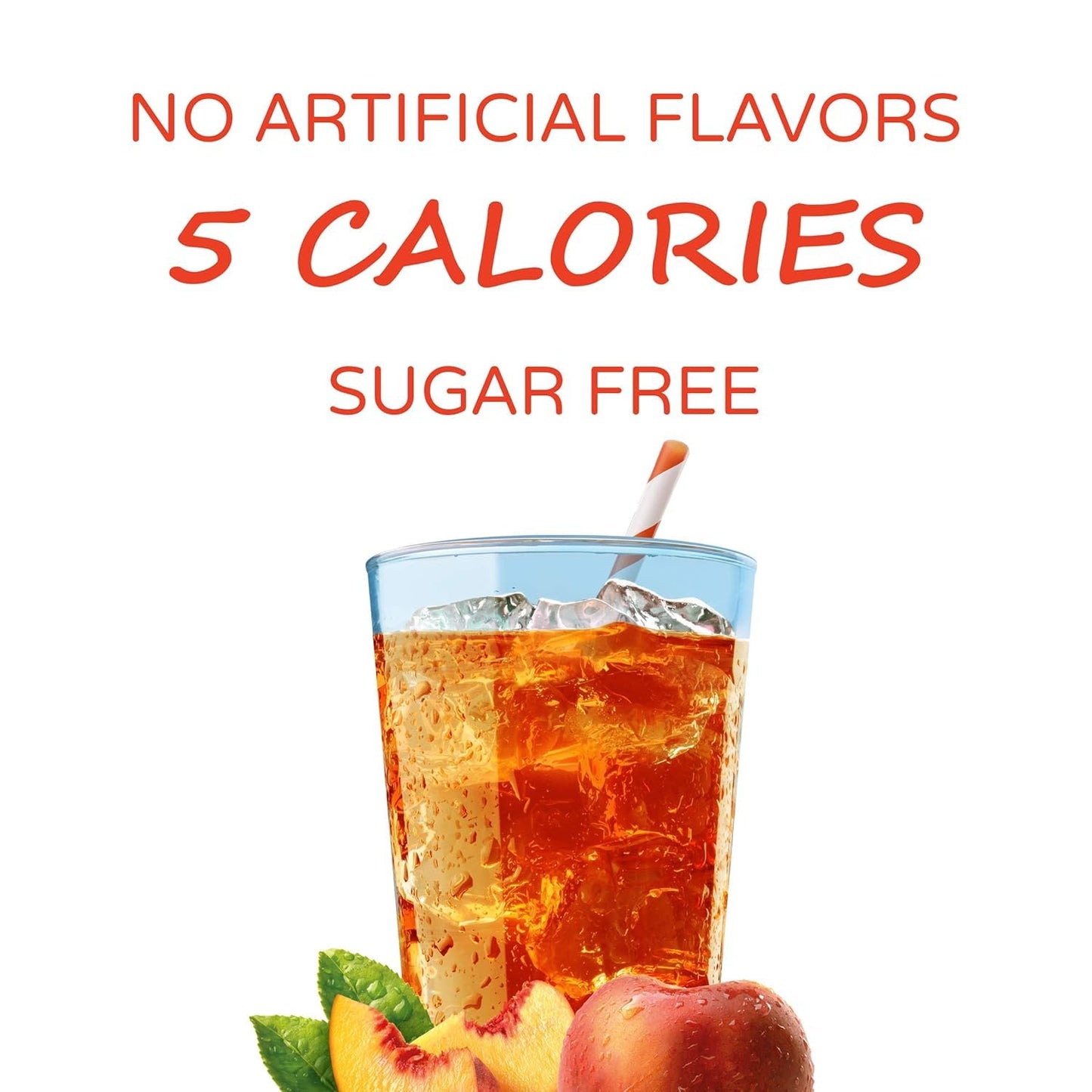 Crystal Light On The Go Peach Drink Mix - 12 Pack