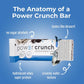Power Crunch Protein Bars, High Protein Snacks With Delicious Taste, Cookies And Crème, 1.4 Ounce (12 Count)