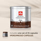 illy Coffee Arabica S  India Espresso compact pieces, Dark Roast, 21 Count, Model 48798
