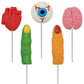 Fruidles Halloween Missing Body Parts Lollipops, Fun And Festive Holiday Snacking (144-Pack)