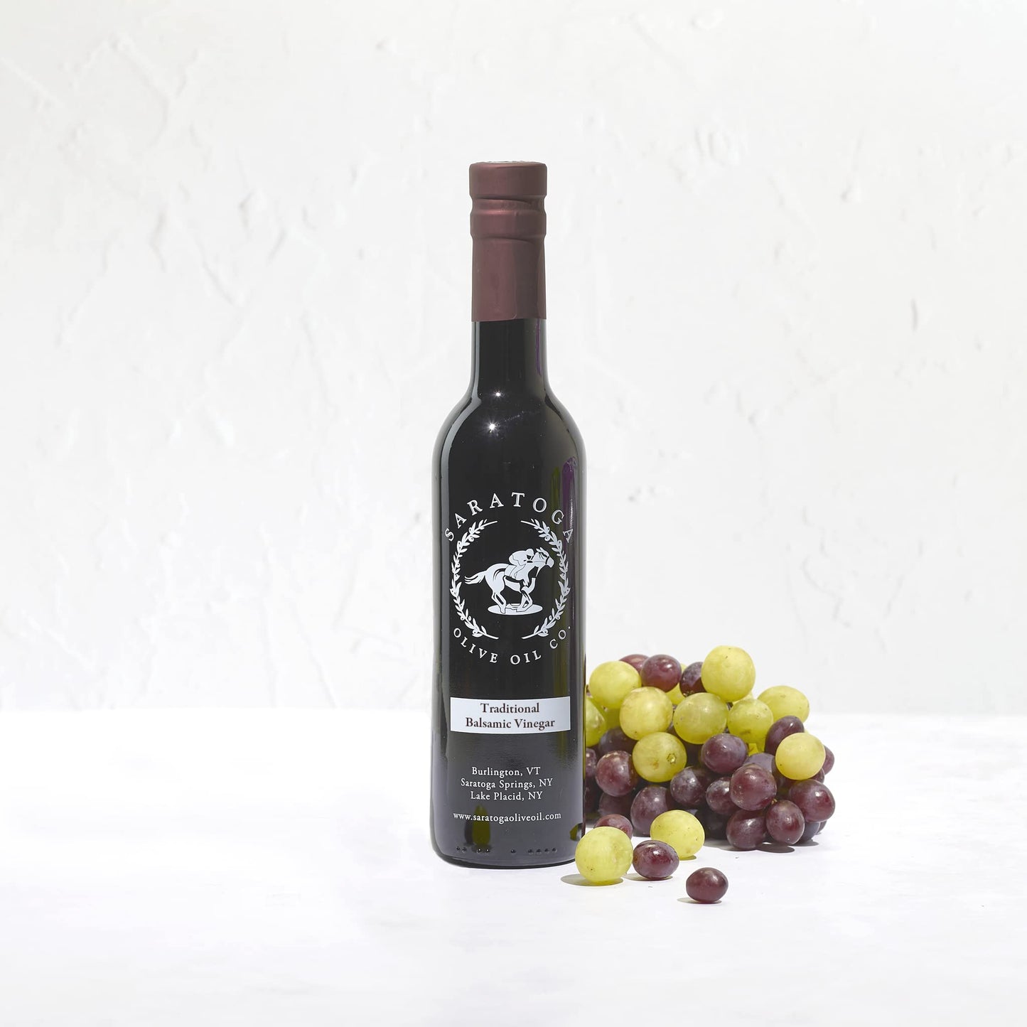 Saratoga Olive Oil Company Traditional Dark Balsamic Vinegar 375Ml (12.7Oz)
