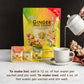 Prince of Peace Instant Ginger Honey Crystals in Assorted Flavors, Turmeric, Lemon, and Matcha, 30 Sachets - Instant Hot or Cold