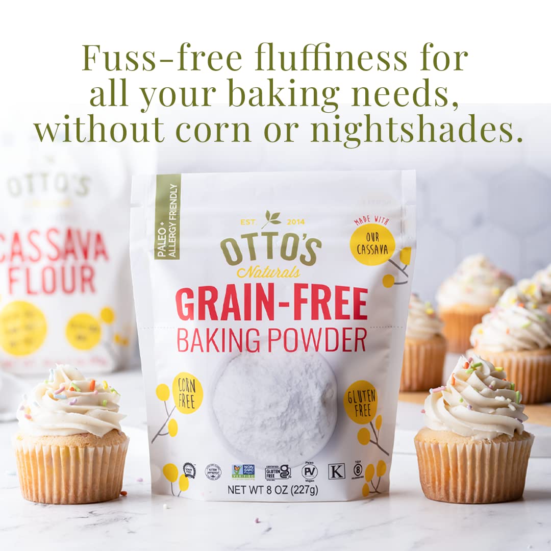 Ottos Naturals Grain Free Baking Powder, 8 Oz