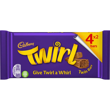 Cadburys Twirl 4 Pack 176G