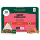 VAHDAM Sweet Cinnamon Masala Chai Tea Bags, 30 Count, Non-GMO, Gluten-Free, Individually Wrapped Pyramid Bags