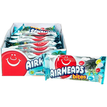 Airheads Candy Bites, Paradise Blends Flavor, Non Melting, Party, Concessions, Office, 2 Ounce (Pack of 18)