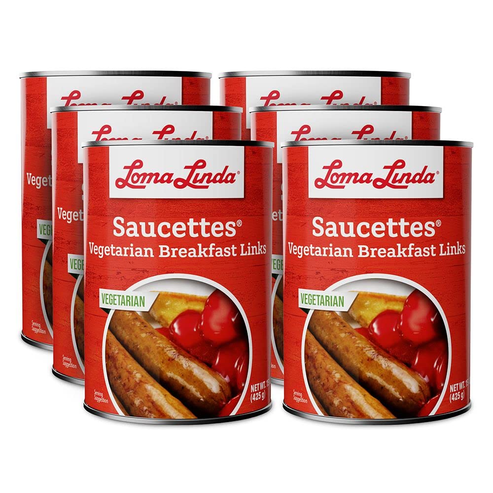 Loma Linda - Plant-Based Meats (Saucettes® (15 Oz.), 6 Pack)