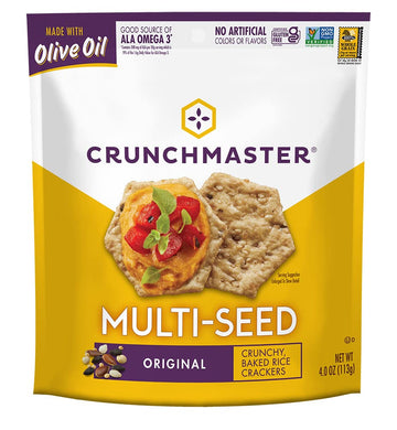 Crunchmaster Multi-Seed Crackers, Original, 4 Ounce