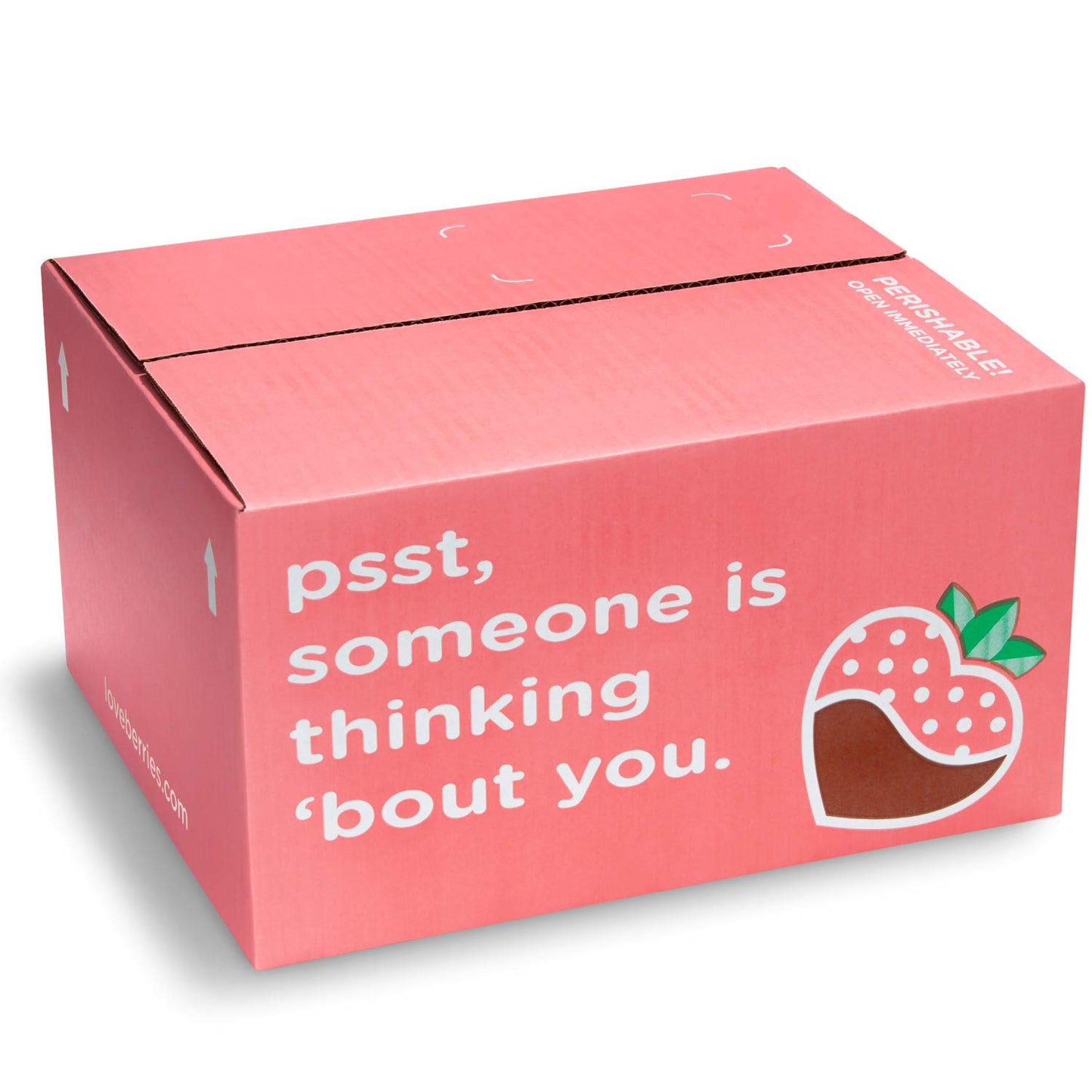 A Gift Inside Chocolate Covered Strawberries, 6 Count, Perfect for Birthdays