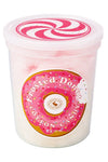 CHOCOLATE STORYBOOK Frosted Donut Flavored Cotton Candy - 1 Ounce, Unique Gift Idea for Holidays and Parties