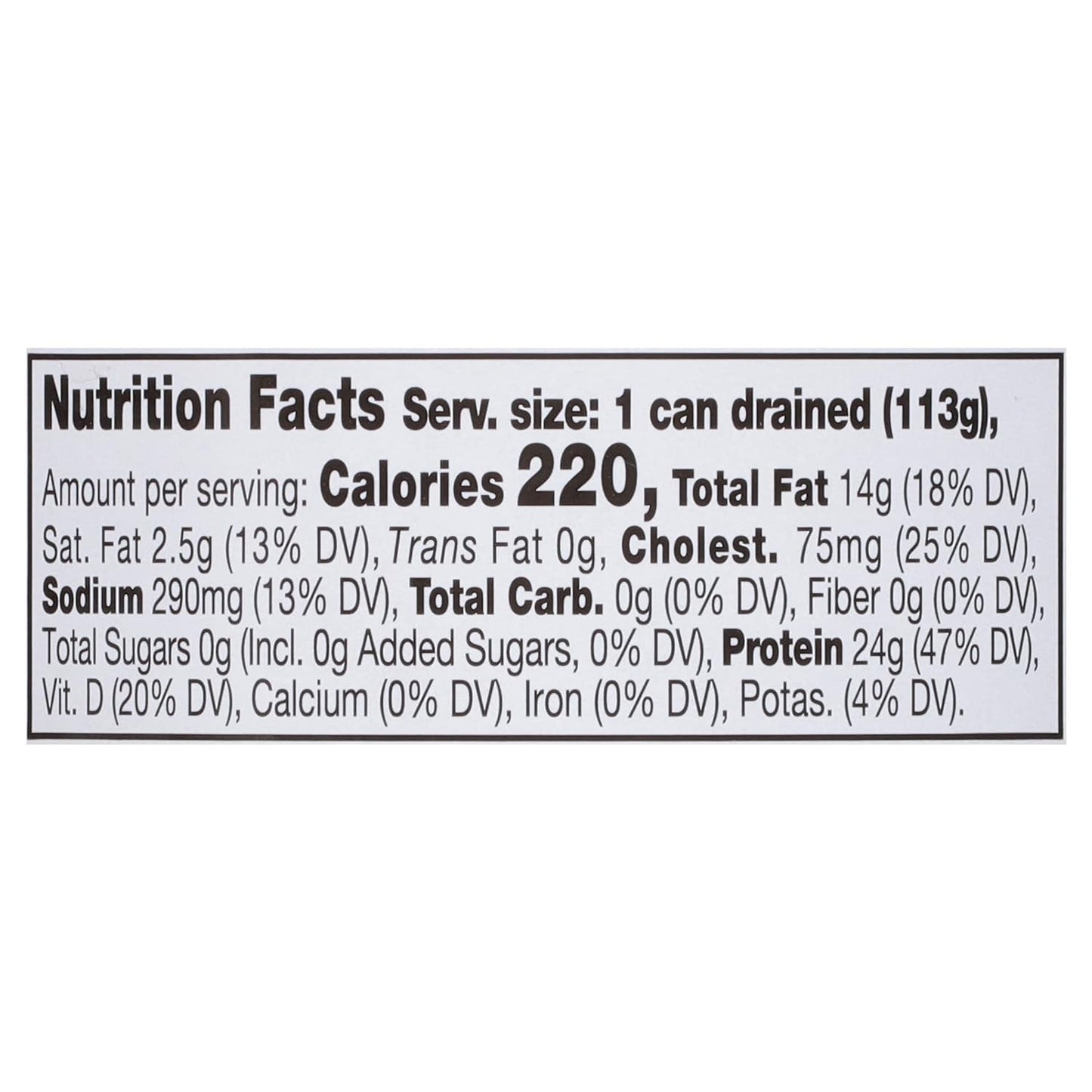 Bumble Bee Atlantic Salmon, 5 oz Can - Premium, Gluten Free, 24g Protein per Serving, Kosher