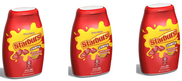 Starburst Liquid Water Enhancer - Cherry - Low Calorie Water Flavoring Drops (Pack of 3)