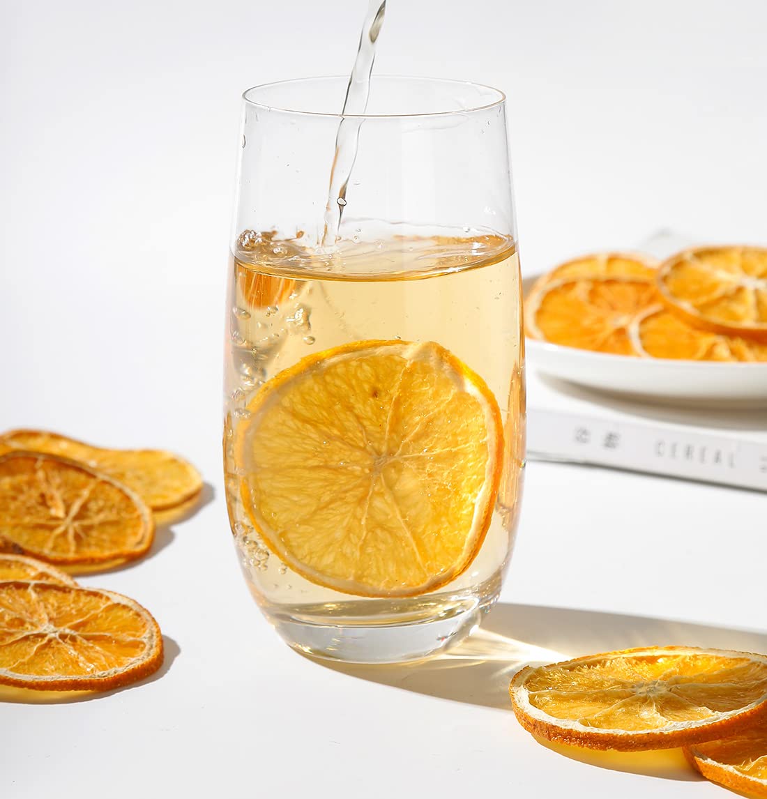 ULTHMOK Premium Dried Orange Slices, 100% Natural, No Additives, 5 Oz (142g)