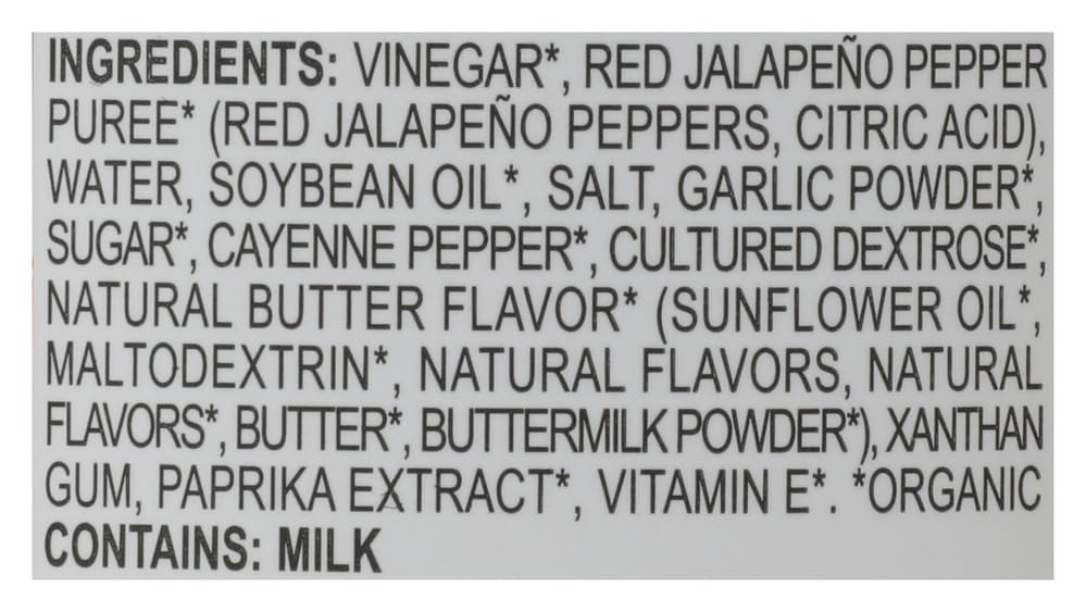 Kinders Organic Buttery Buffalo Wing Sauce, 13.4 Oz