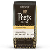 Peets Coffee, Light Roast Ground Coffee - Luminosa Breakfast Blend 12 Ounce Bag