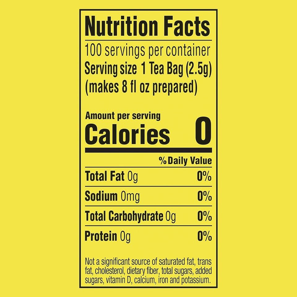 Lipton Tea Bags, Regular, Pk100 ( Packaging May Vary )