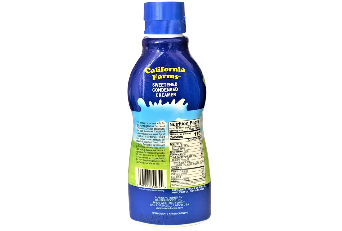 Generic 2 Packs - Sweetened Condensed Creamer Made With Fresh Milk California Farms - 14 oz