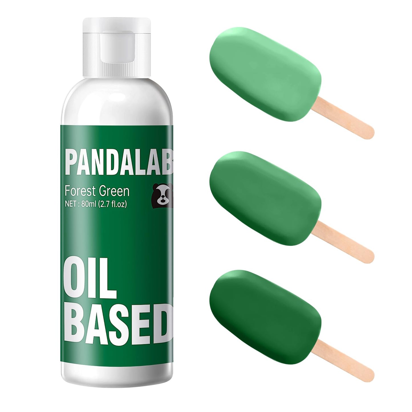 Forest Green Oil Based Food Coloring for Chocolate, Candy Melts, Donuts, Strawberries, Frosting, Cake, Professional Edible Dye f