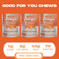 Oomph! Sweets Orange & Cream Low Sugar Taffy, High Fiber Vegan Candy, Low Carb, Low Calorie Snack, Keto-Friendly, Gluten Free De