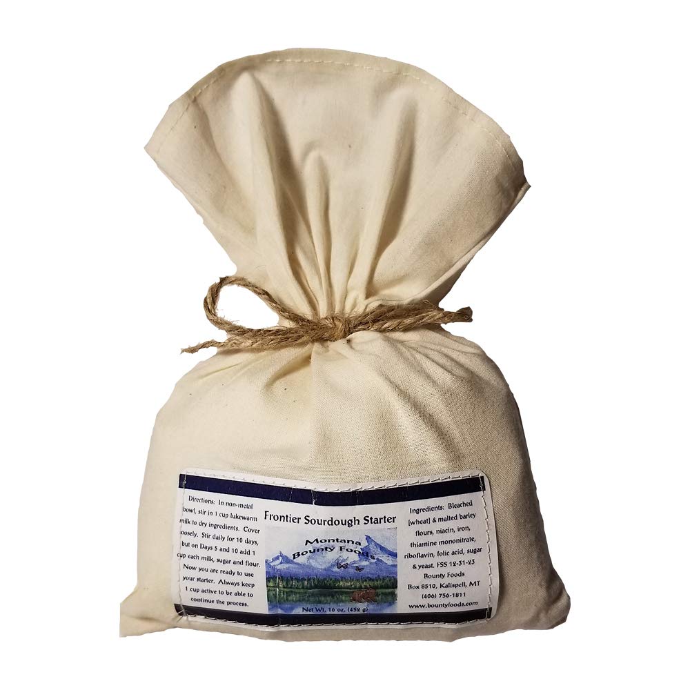 Bounty Foods Sourdough Starter Set - 16 Ounce Single Bag Of Montana Sourdough Bread Kit