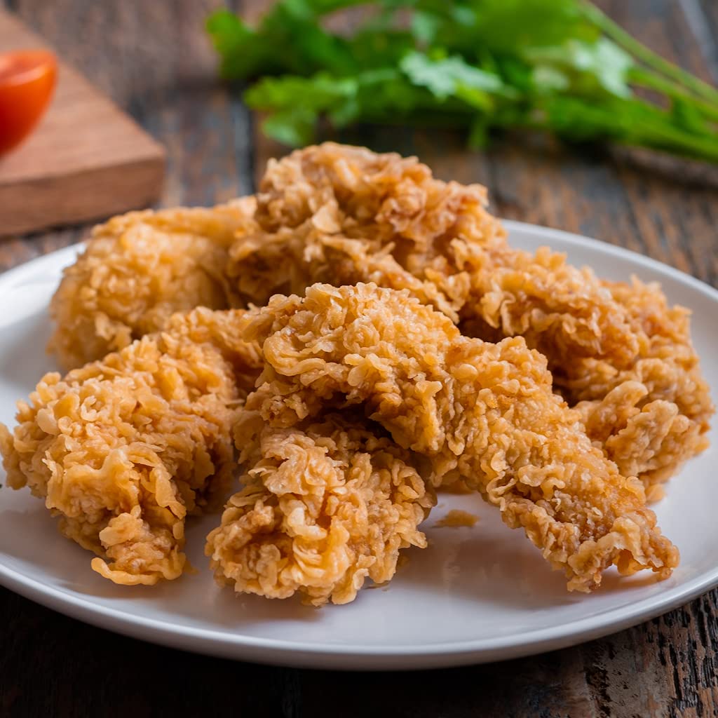 Grumpy Butcher Breaded Chicken Breast Tenderloins, 4 Packs (3 Lb Each) - Fully Cooked Natural Chicken Tenders - Premium Poultry