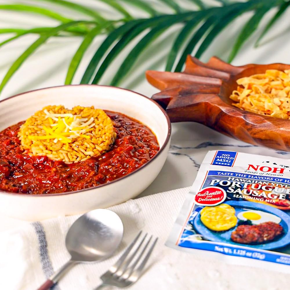 Noh Foods Of Hawaii Four Serving Seasoning Packets 1.5 Oz Pack Of 3 Taste The Flavor Of Hawaii With Each Unique And Famous Meal