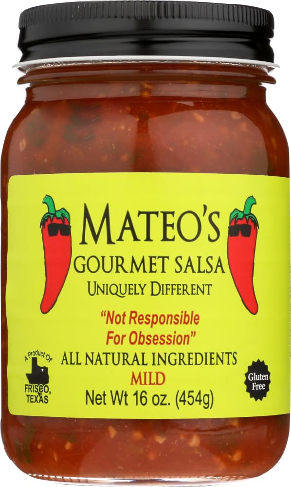 Mateos Gourmet Salsa Mild 16 oz (Pack Of 6)