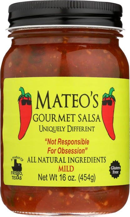 Mateos Gourmet Salsa Mild 16 oz (Pack Of 6)