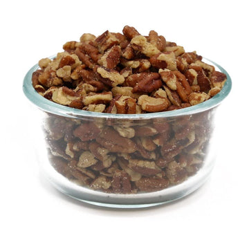 C.J. Dannemiller Pecan Pieces, Bulk 25 Lb Box, Roasted & Salted, Chopped Pecans For Snacking, Mixed Nuts, Trail Mix