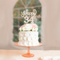 Happy 34Th Birthday Decorations,34Th Birthday Gold Rhinestone Cake Topper - Cheers To 34 Years Old Bday Party Metal Sparkly Cake
