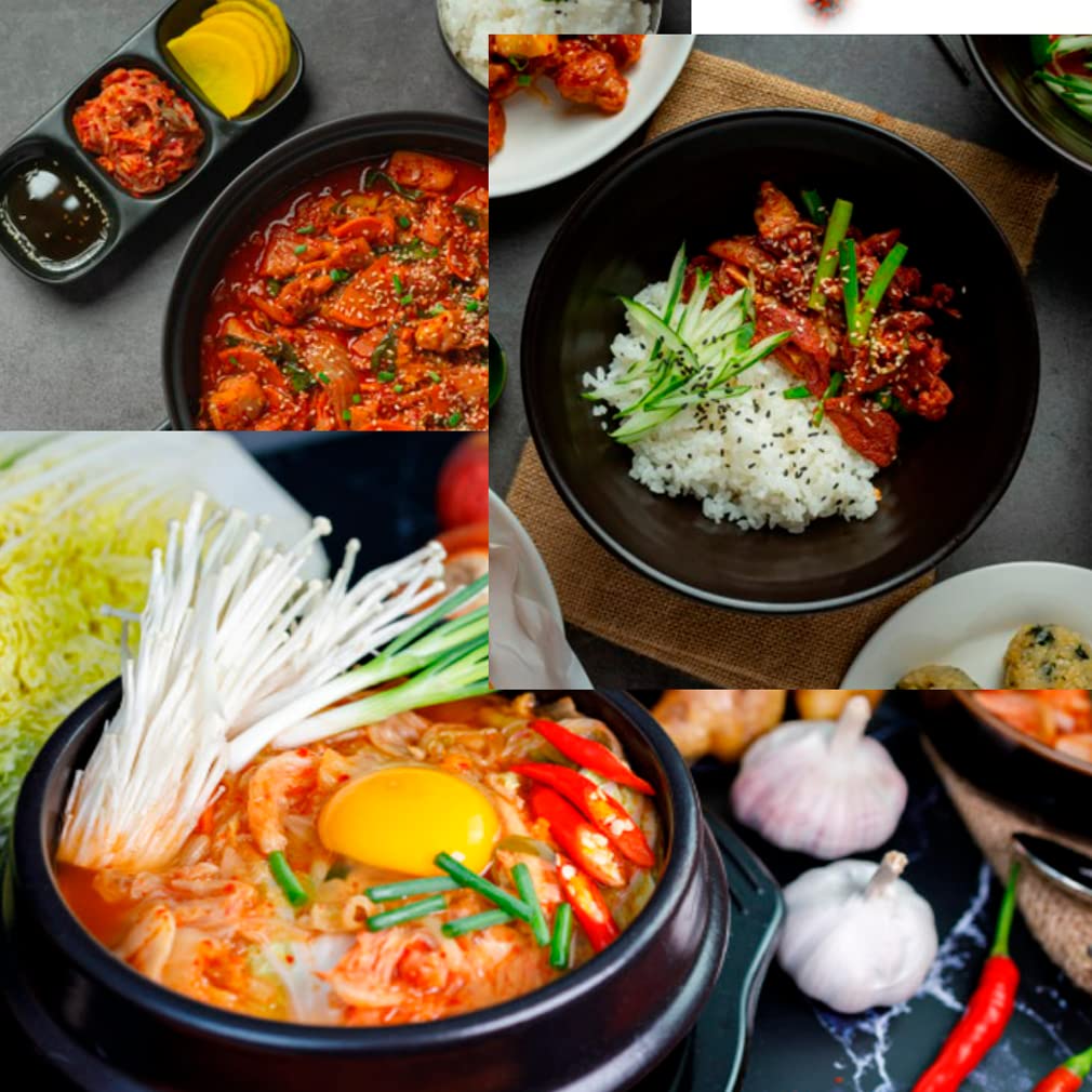 Korean Uljin Organic Red Chili Pepper Flakes Powder 250G (0.551 Lb) Gochugaru Spice Seasoning For Asian Food Gyeongsangbuk-Do Cy