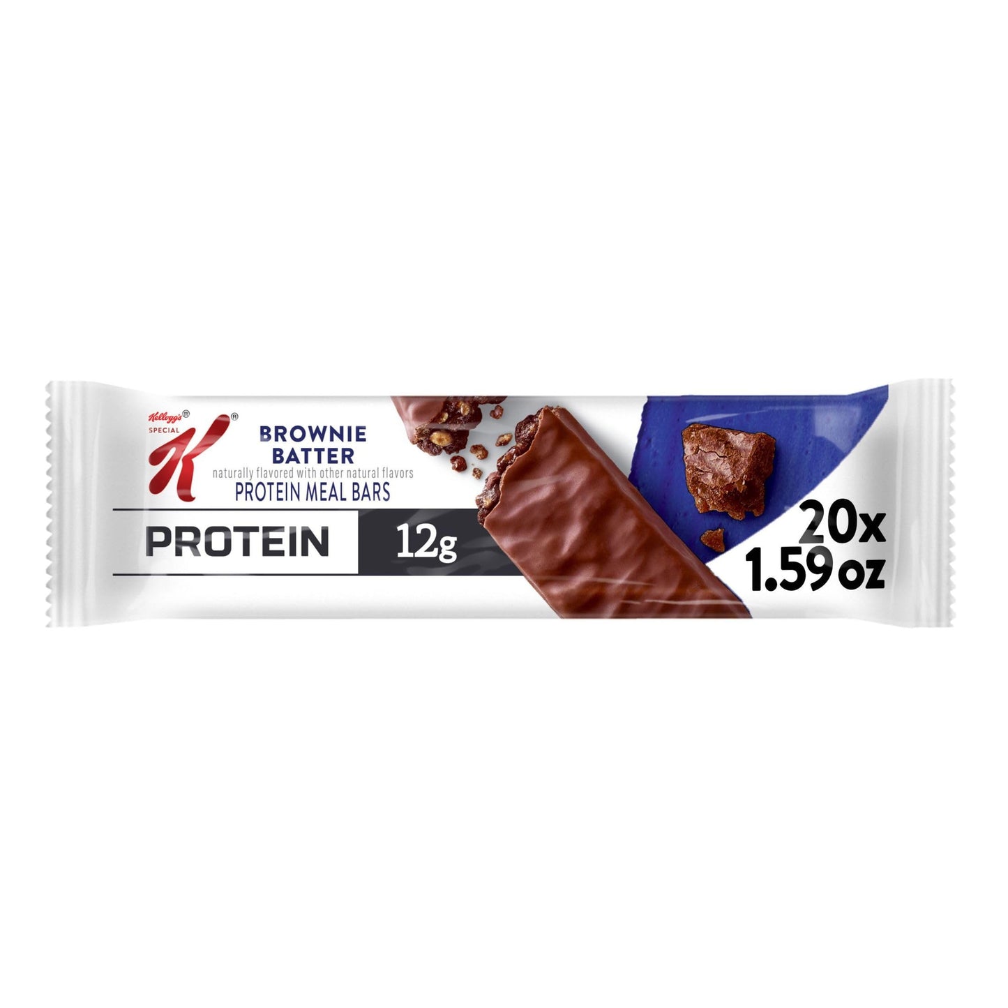 Special K Protein Bars, Meal Replacement, Protein Snacks, Brownie Batter (20 Bars)