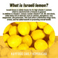 Kayfood Daily Kombucha Powder Tea 5G X 20 Sticks (100G/3.52Oz) With Bottle Sugar Free Diet Tea (Lemon Bottle Set)