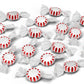 Hard Candy Confections | Peppermint (Starlight Mints) | Individually Wrapped Starlight Peppermint Candy, 2 Pack - 5.75 Oz/Bag