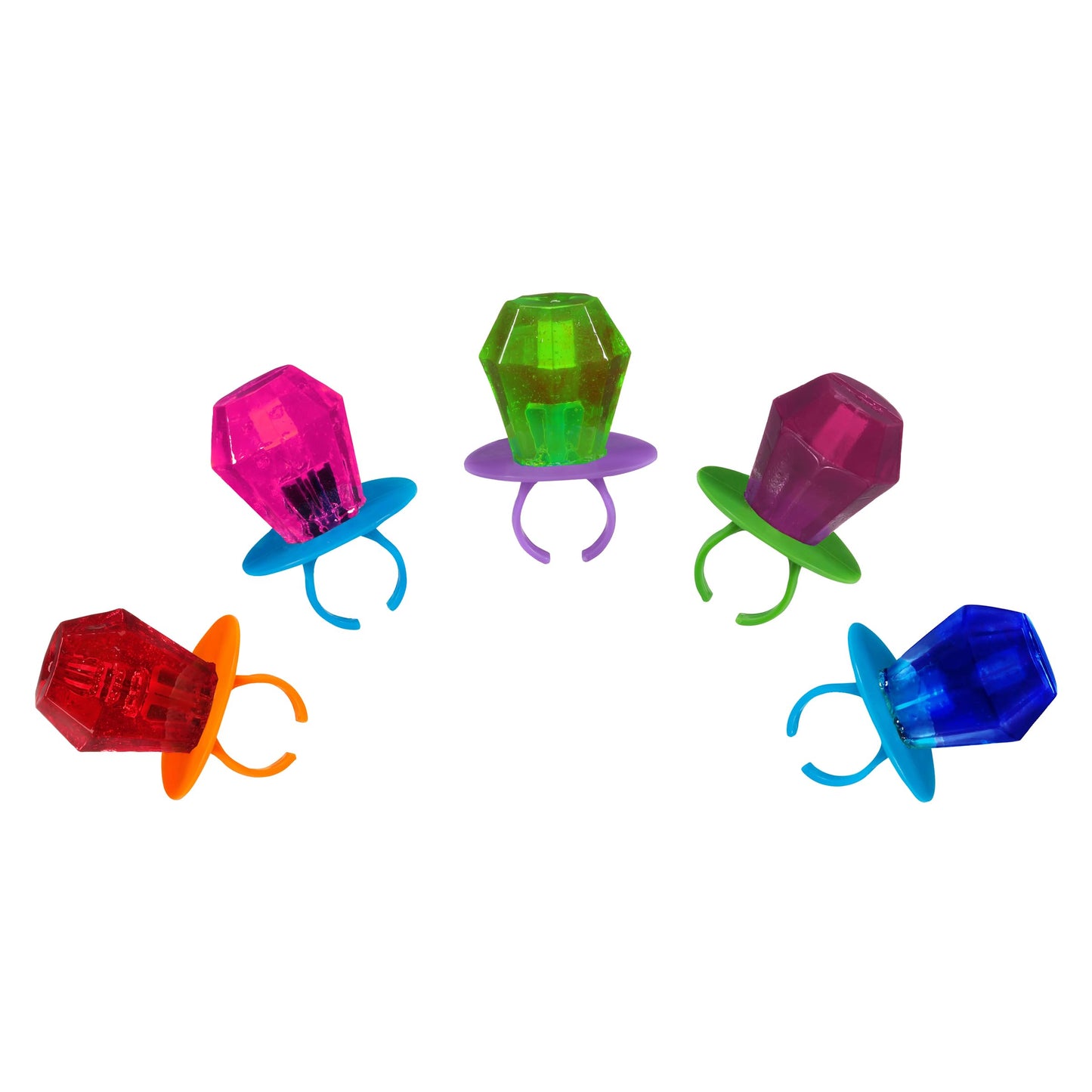 Ring Pop Candy Lollipops - Individually Wrapped Bulk Lollipop Variety Party Pack – 20 Count Suckers W/ Assorted Flavors - Fun Candy For Kids - Hard Candy For Party Favors, Birthdays & Goodie Bags