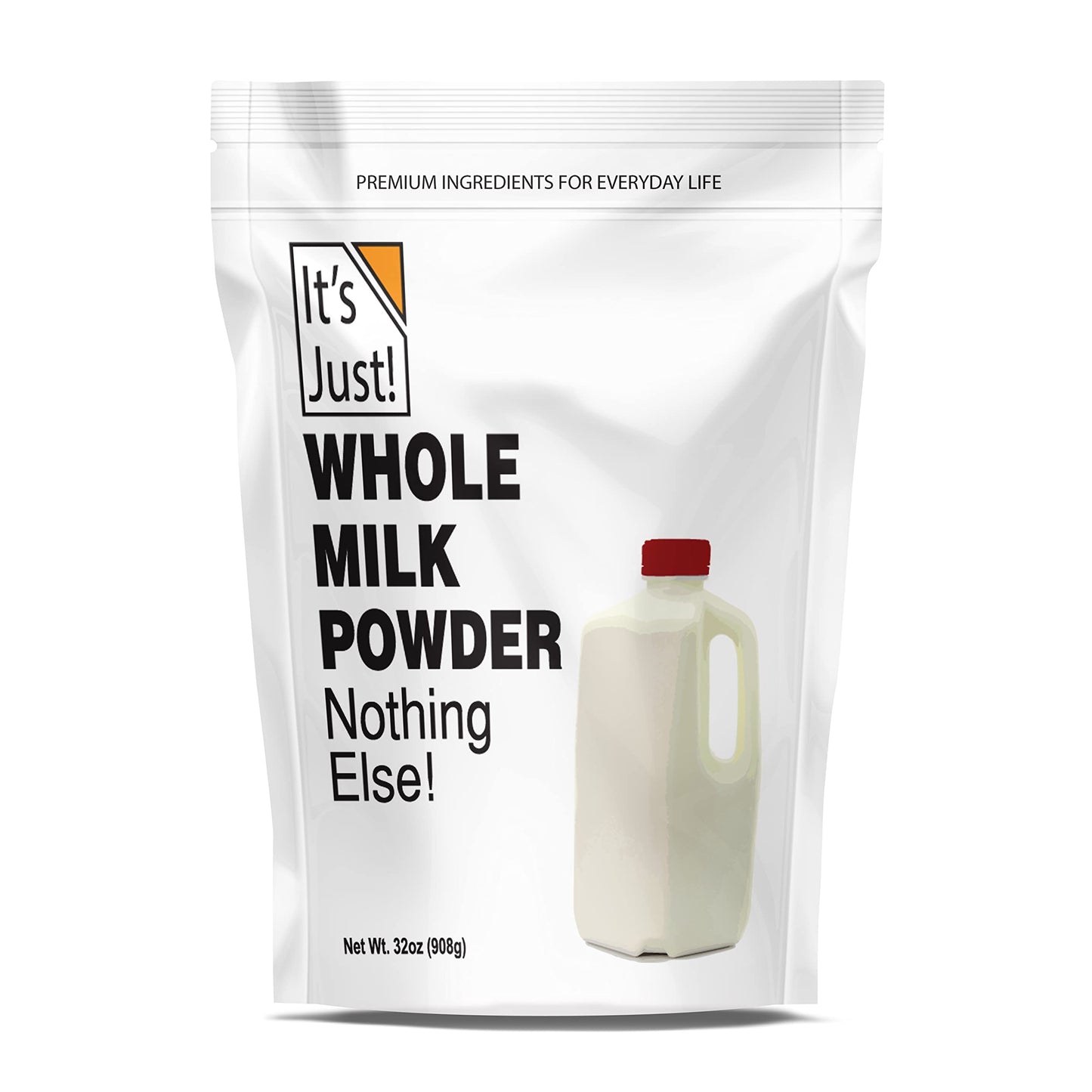 Its Just! Whole Milk Powder, Real Dried Milk, Just Add Water, 32oz (2 Pound)