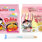 Samyang Buldak Hot Spicy Chicken Ramen Noodle Korean Stir-Fried Ramen, Carbonara & Cream Carbonara Flavor, 5 Pack For Each Flavo